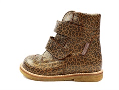 Angulus brown leopard vinterstøvle med TEX